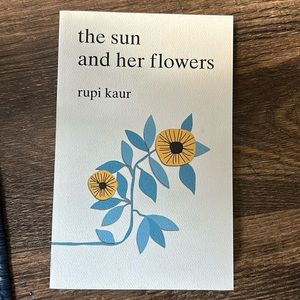 the sun and her flowers Paperback Poetry Book by Rupi Kaur